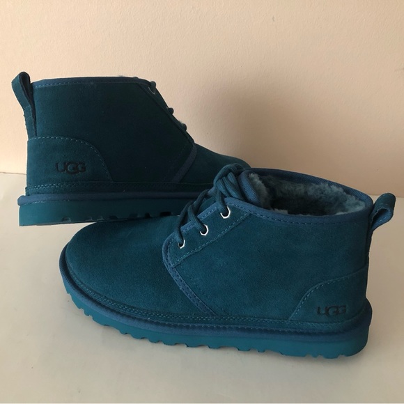 UGG Australia Neumel Chukka suede leather fur Boot. Size: 8, 9 - Picture 10 of 13